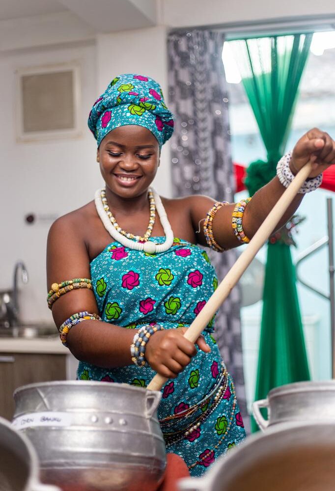 Beautiful server at Azmera Restaurant. Photo Credit: Azmera Restaurant