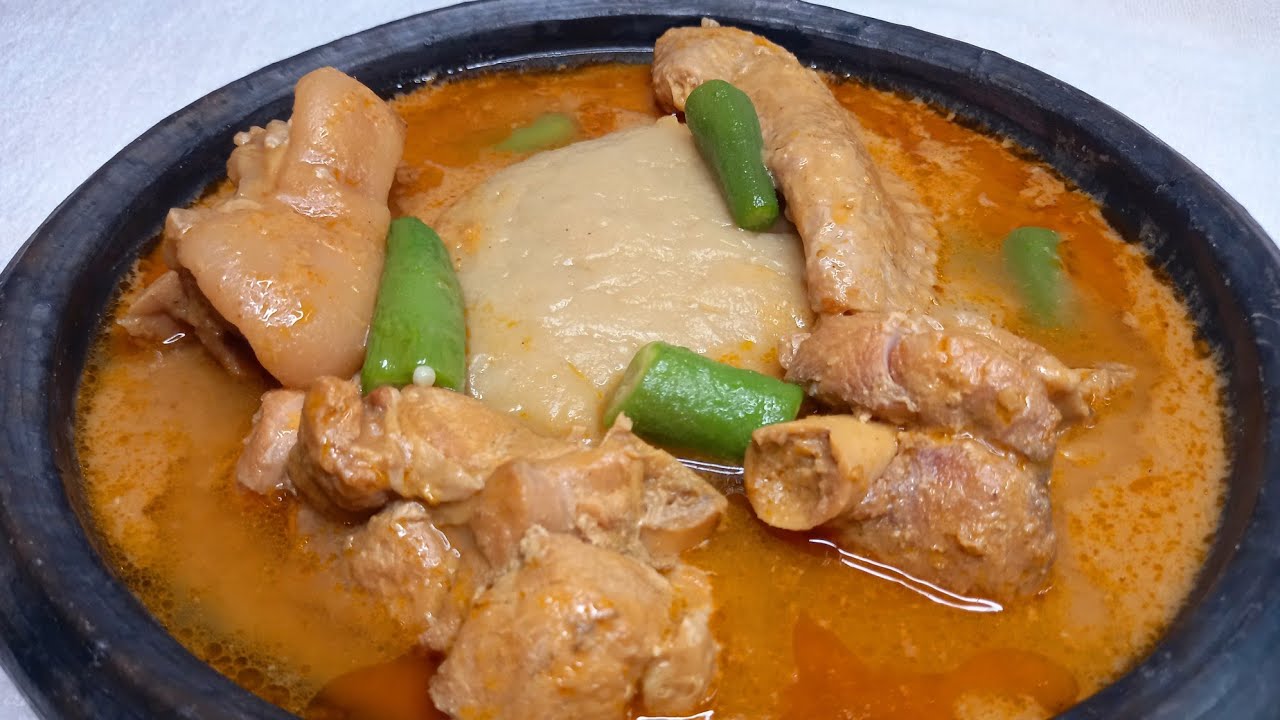 Kokonte with groundnut soup. Photo Credit: thebftonline.com