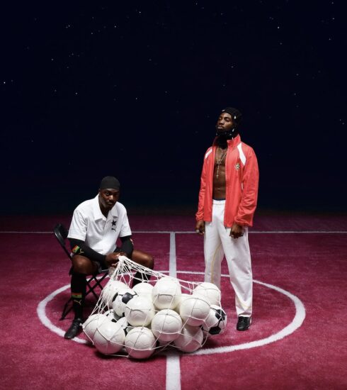 AratheJay stars in Puma's new Black Star jersey campaign. Photo Credit: Puma