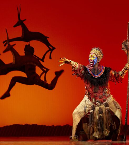 Disney's The Lion King. Rafiki Gazelle. Photo Credit: Brinkoff and Mogenburg