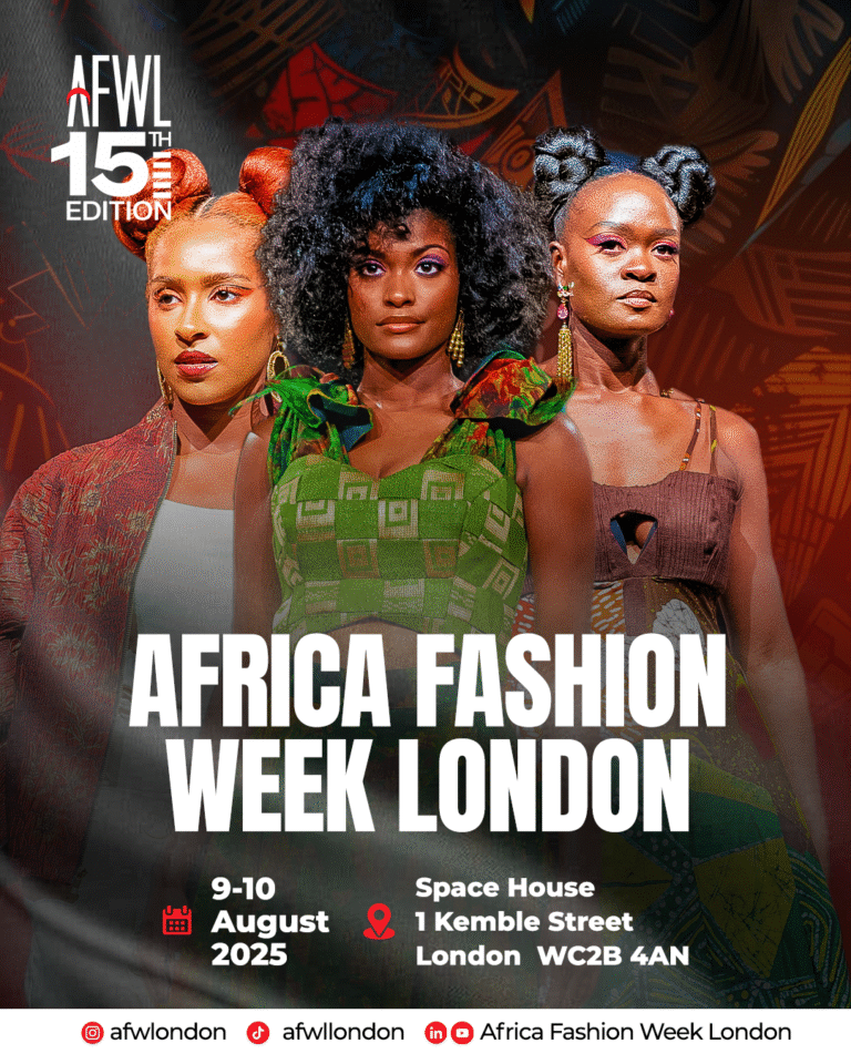 Africa Fashion Week London 2025. Photo Credit: Africa Fashion Week London