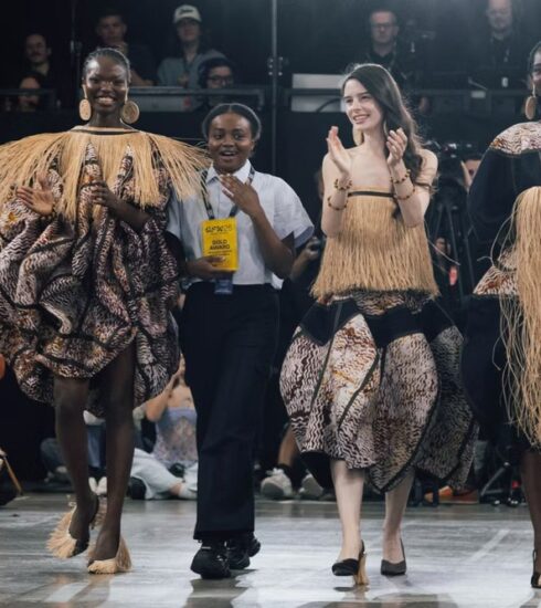Sarah Ajayi, Gold Winner of Graduate Fashion Week London 2025. Photo Credit: Africa Fashion Week London