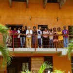 Elise McMahon and the team at Kokrobitey Institute. Photo Credit: Sackitey Tesa Mate-Kodjo/Instagram