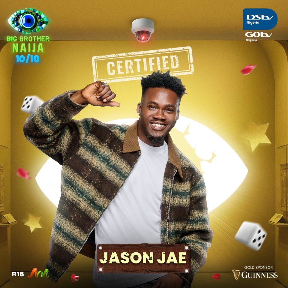 BBNaija Season 10 Housemate Jason Jae. Photo Credit: X/Big Brother Naija