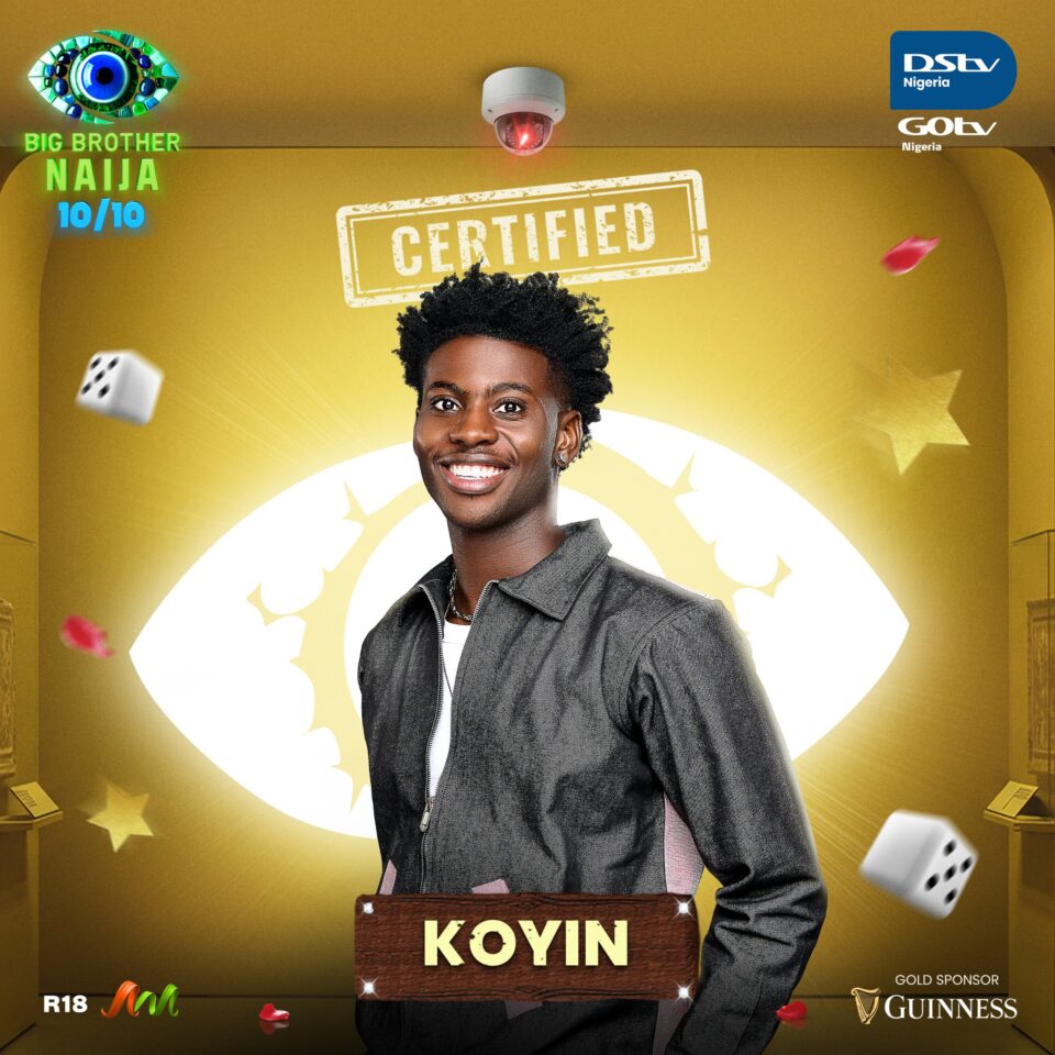 BBNaija Season 10 Housemate Koyin. Photo Credit: X/Big Brother Naija