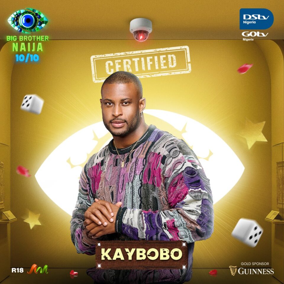 BBNaija Season 10 Housemate Kaybobo. Photo Credit: X/Big Brother Naija
