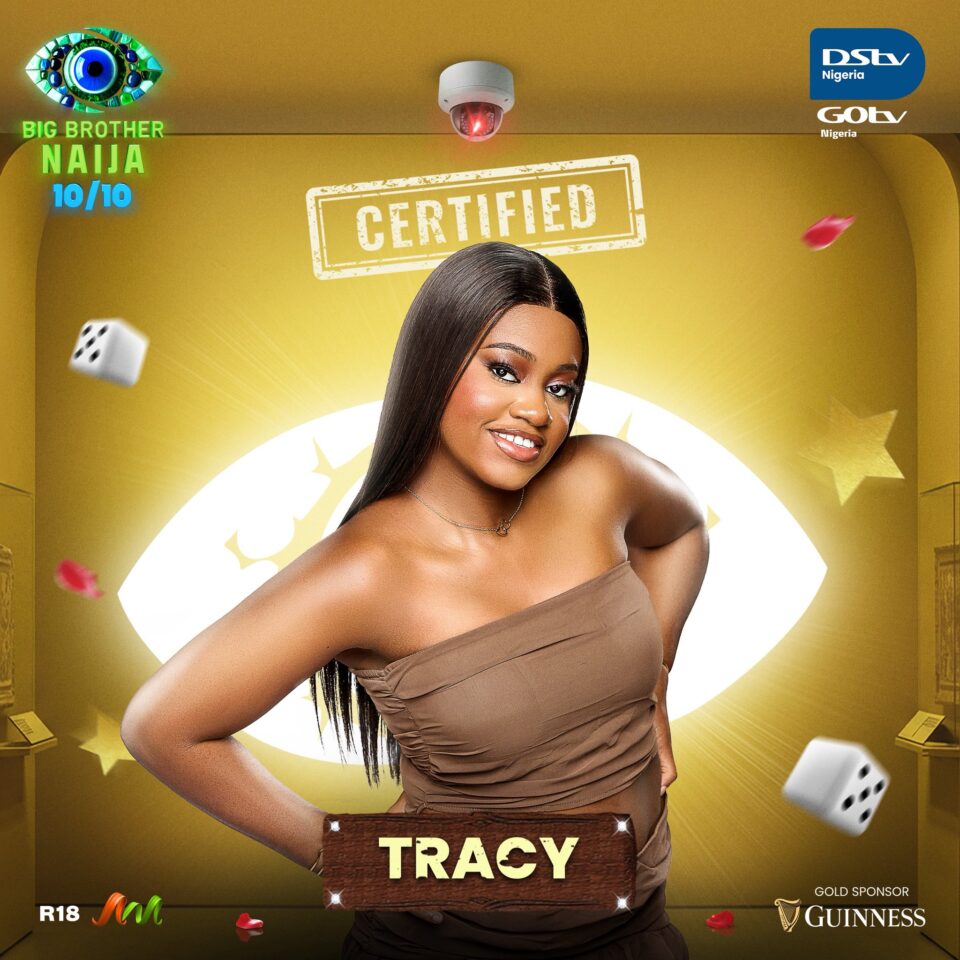 BBNaija Season 10 Housemate Tracy. Photo Credit: X/Big Brother Naija