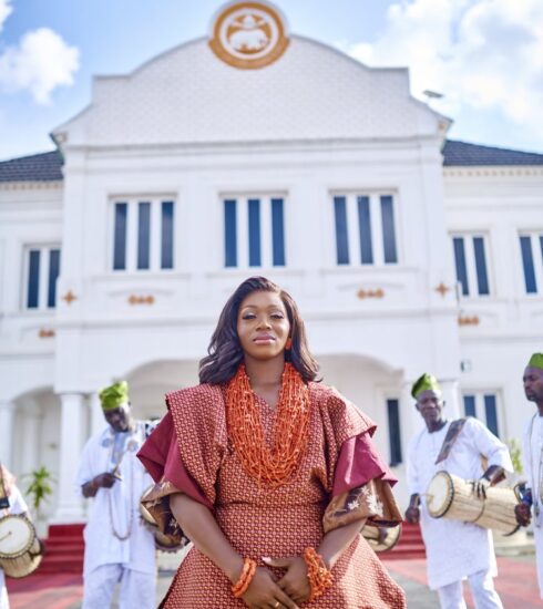 Princess Adesile. Photo Credit: Africa Fashion Week London