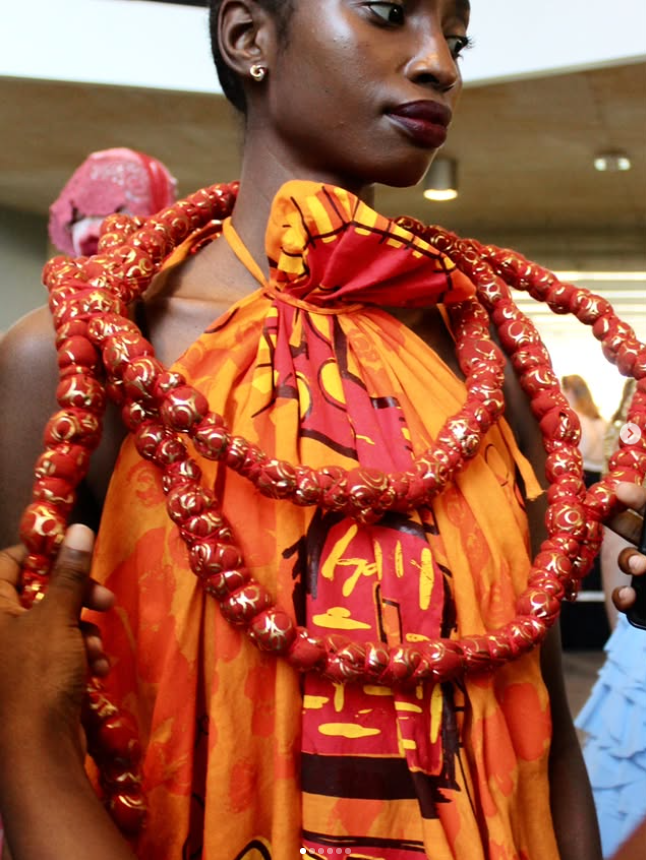 Siliva Osawe. Photo Credit: Africa Fashion Week London