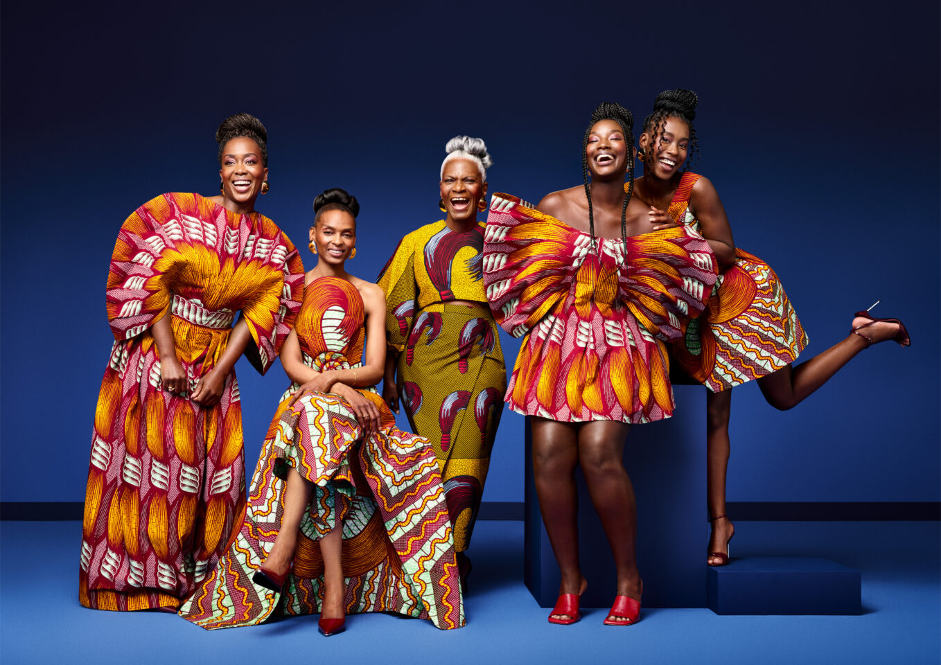 Vlisco's "Icons Last Forever" Campaign. Photo Credit: Vlisco