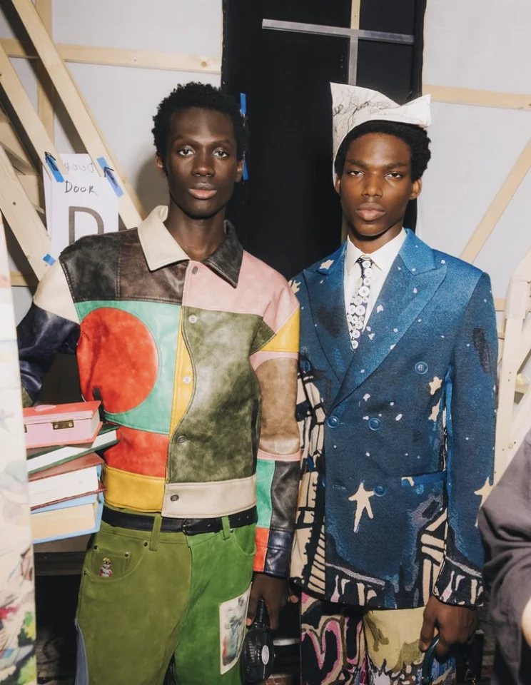 Supporting Richard Phillipart for Kid Super and Mercedes Benz. Photo Credit: Africa Fashion Week London