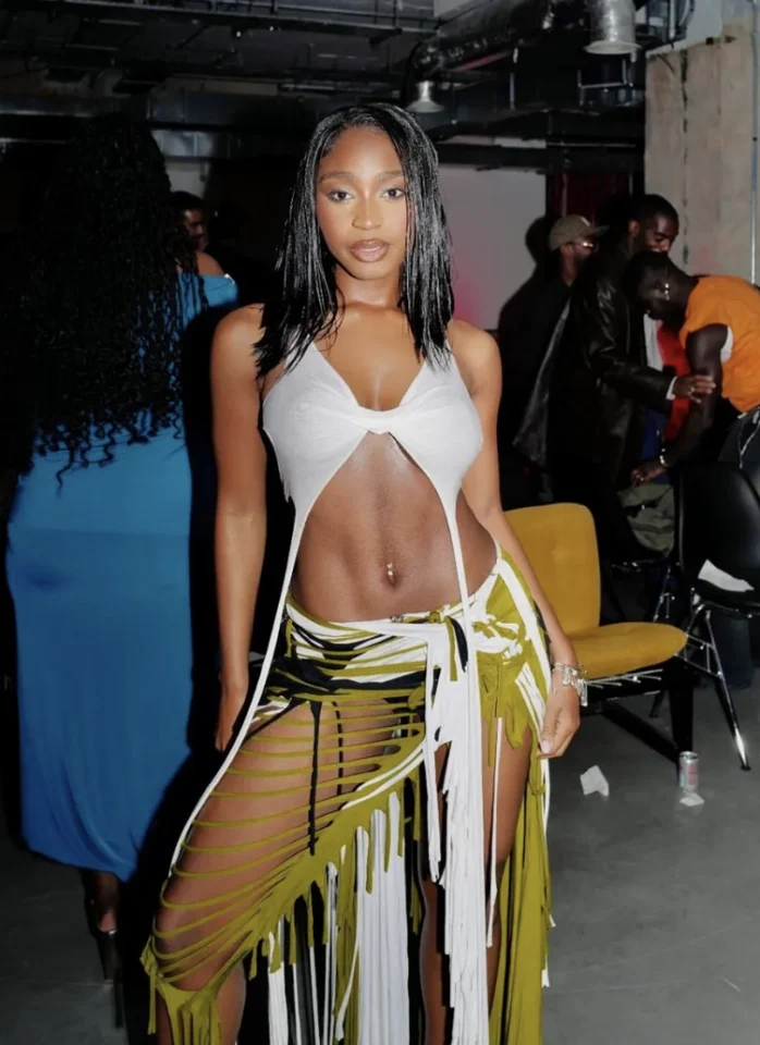 Hair assisted for Jawara Alleyne at London Fashion Week. Photo Credit: Africa Fashion Week London