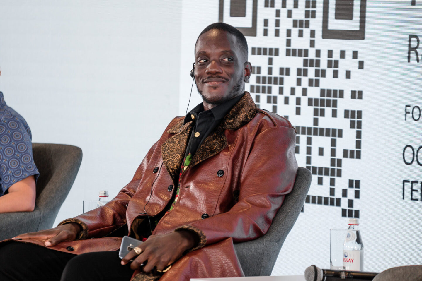 Nana Tamakloe at BRICS+ Fashion Summit 2024. Photo Credit: Accra Fashion Week