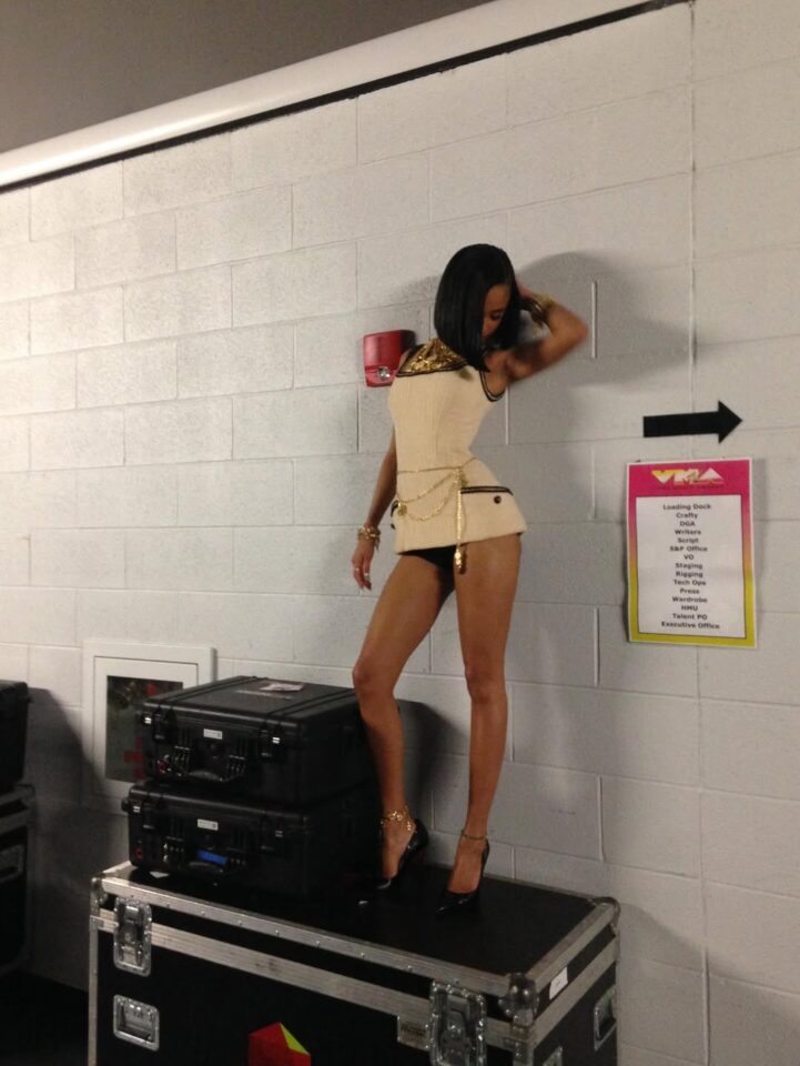 Tyla in a Chanel corset top. Photo Credit: Tyla/Instagram