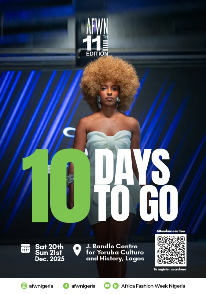 Africa Fashion Week Nigeria 2025. Photo Credit: Africa Fashion Week Nigeria