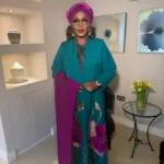 First Lady of Kwara State, Amb. Prof. Mrs Olufolake Abdulrazaq. Photo Credit: Africa Fashion Week Nigeria