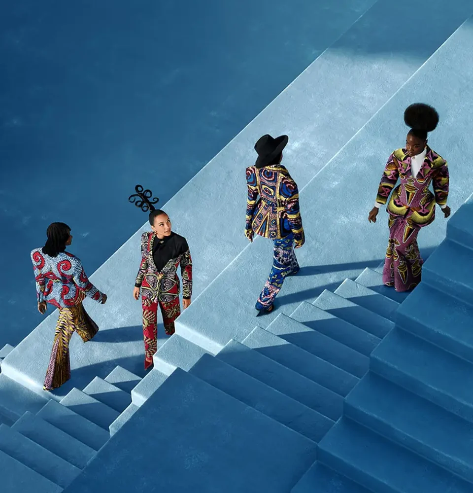 Vlisco Introduces “Symbols of Strength”. Photo Credit: Vlisco