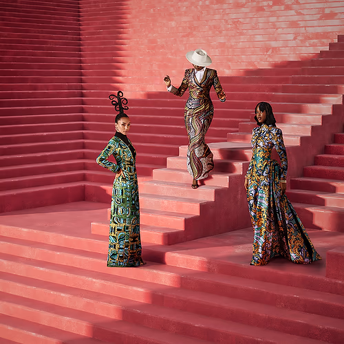 Vlisco Introduces “Symbols of Strength”. Photo Credit: Vlisco