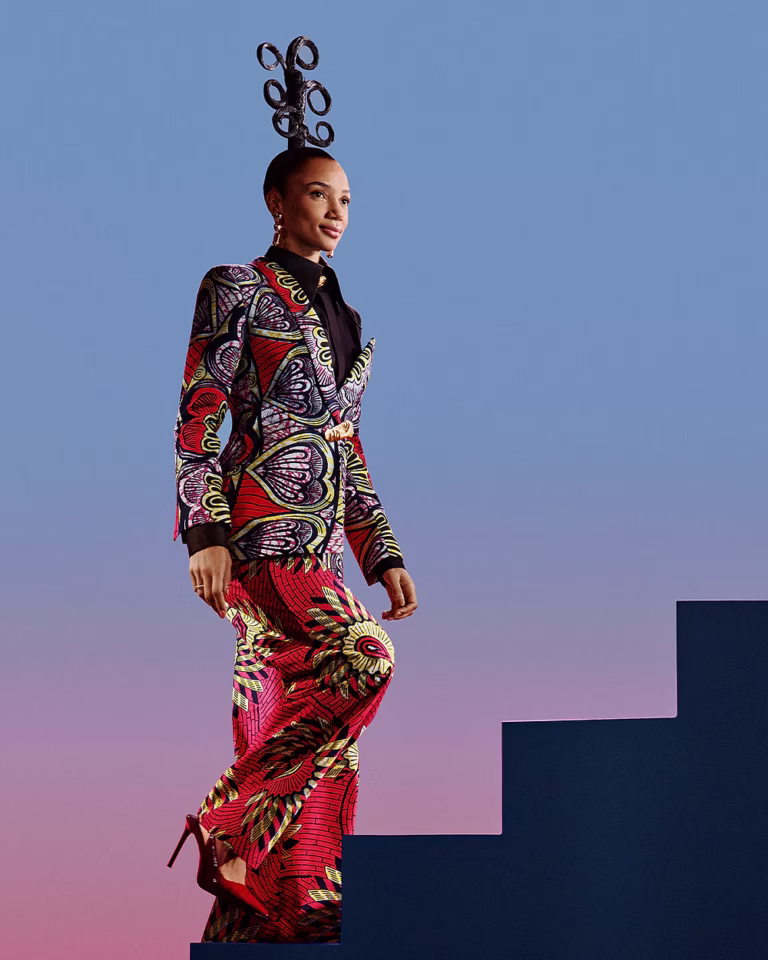Vlisco Introduces “Symbols of Strength”. Photo Credit: Vlisco