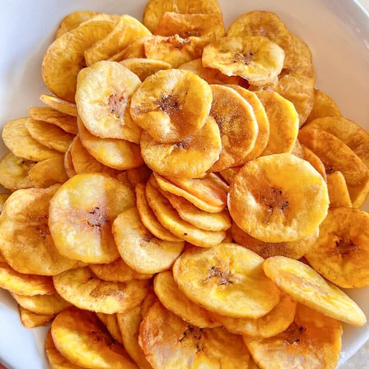 Plantain chips. Photo Credit: gingerandseasalt.com