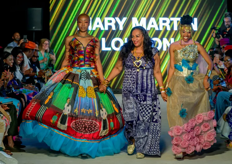 Mary Martin London at AFWL2025. Photo Credit: Africa Fashion Week London