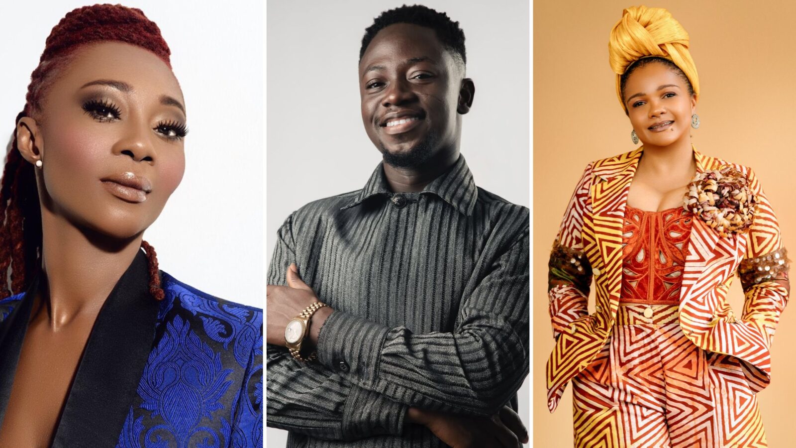 Boye Doe, Velma Owusu Bempah & Makeba Boateng. Photo Credit: Nueva Comms