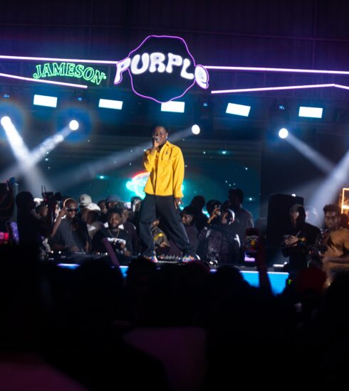The Accra edition of Purple. Photo Credit: GoldBlock Party