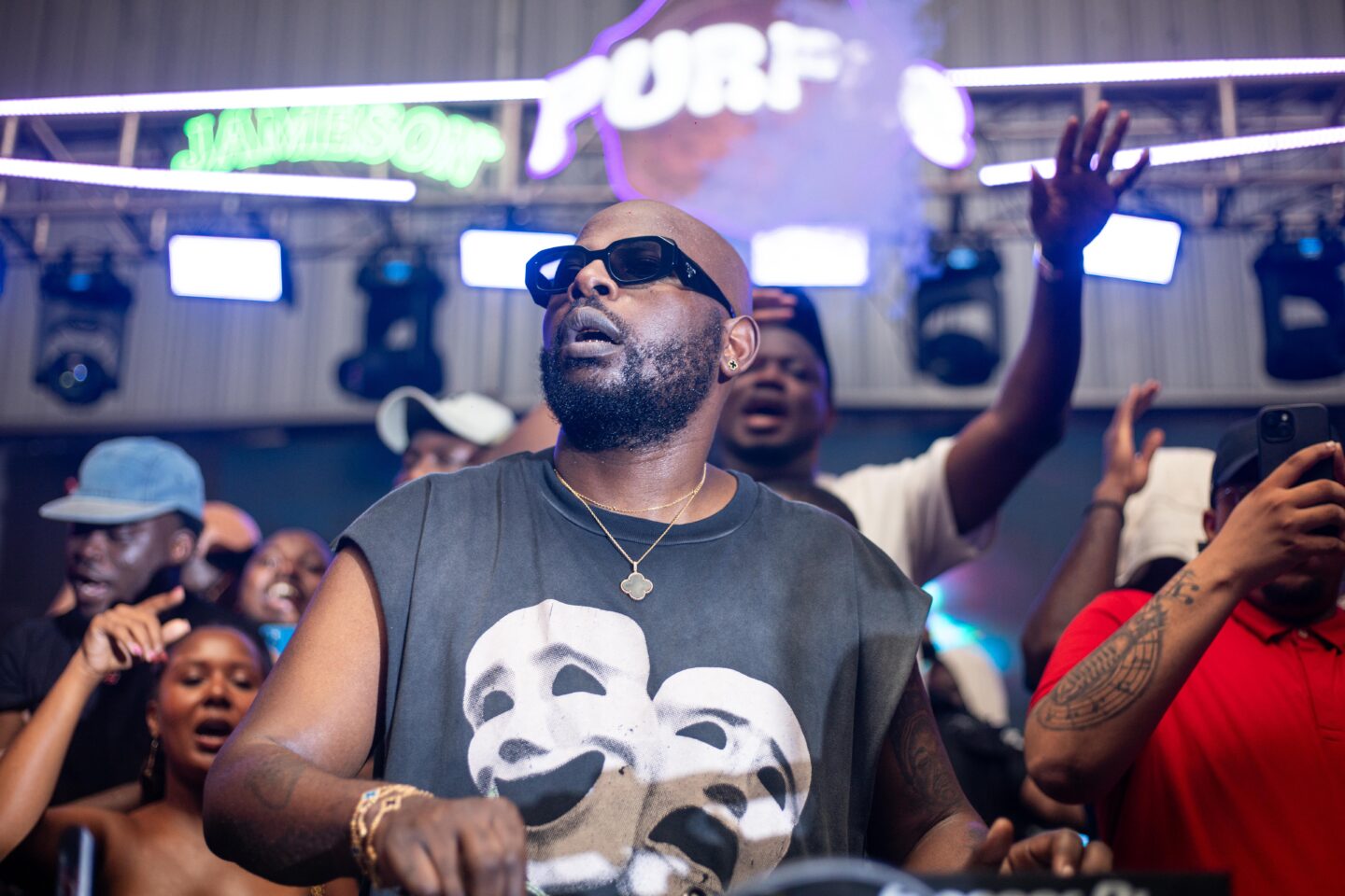 The Accra edition of Purple. Photo Credit: GoldBlock Party