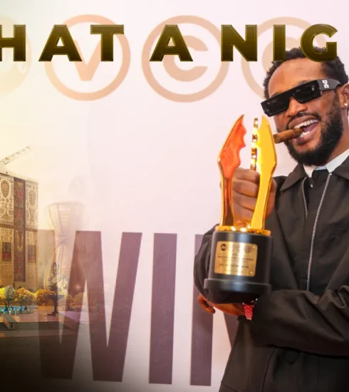 Bucci Franklin Wins Best Supporting Actor. Photo Credit: Africa Magic