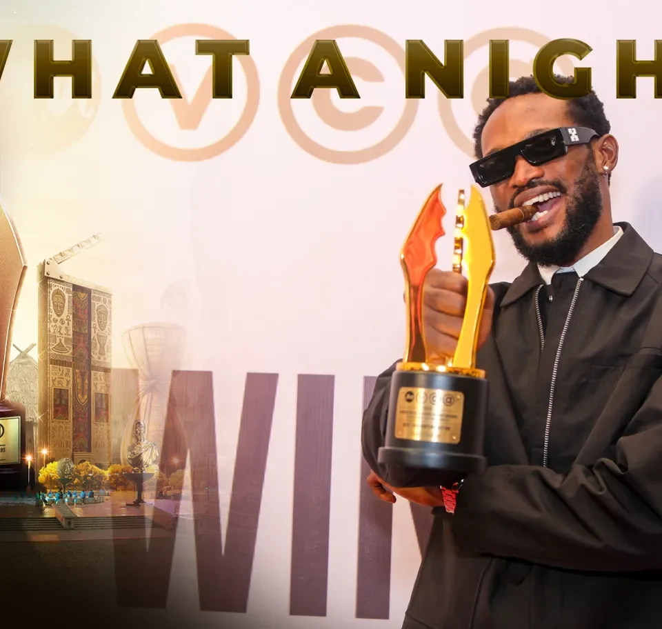 Bucci Franklin Wins Best Supporting Actor. Photo Credit: Africa Magic