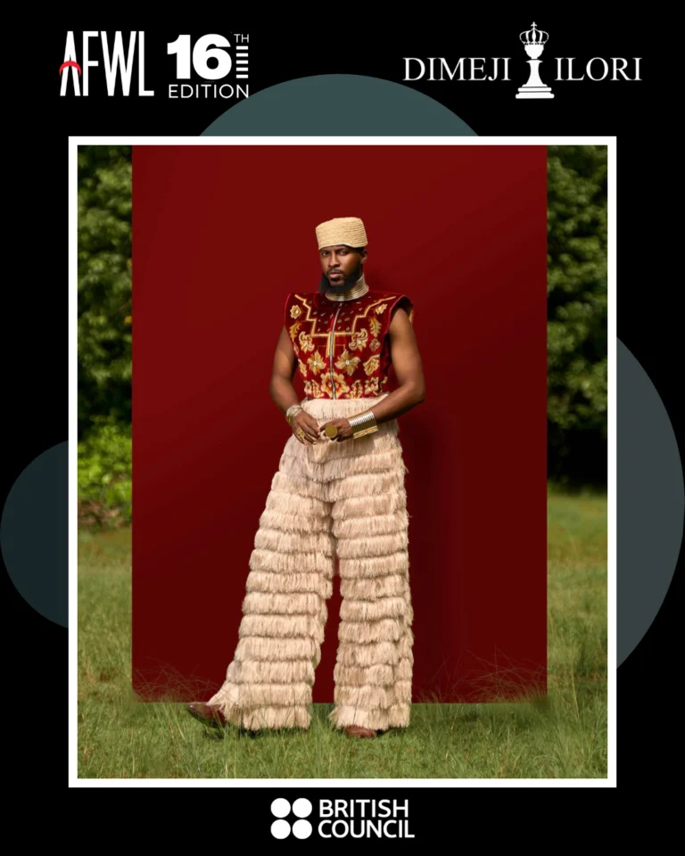 Dimeji Ilori. Photo Credit: Africa Fashion Week London