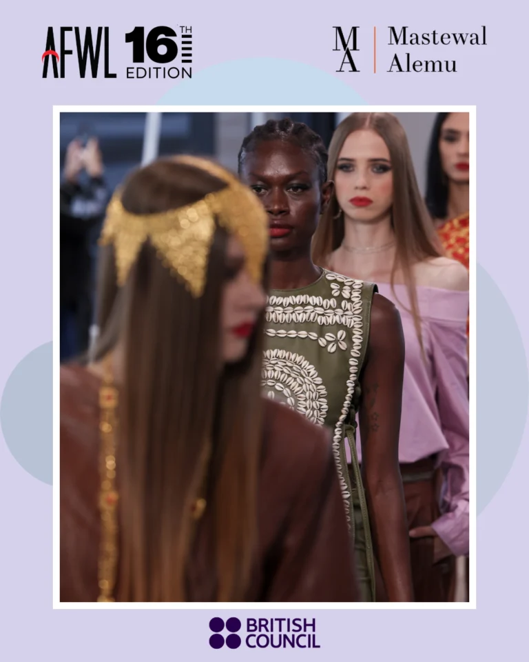 Mastewal Alemu. Photo Credit: Africa Fashion Week London