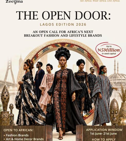 The Open Door application flyer. Photo Credit: Zeeoma