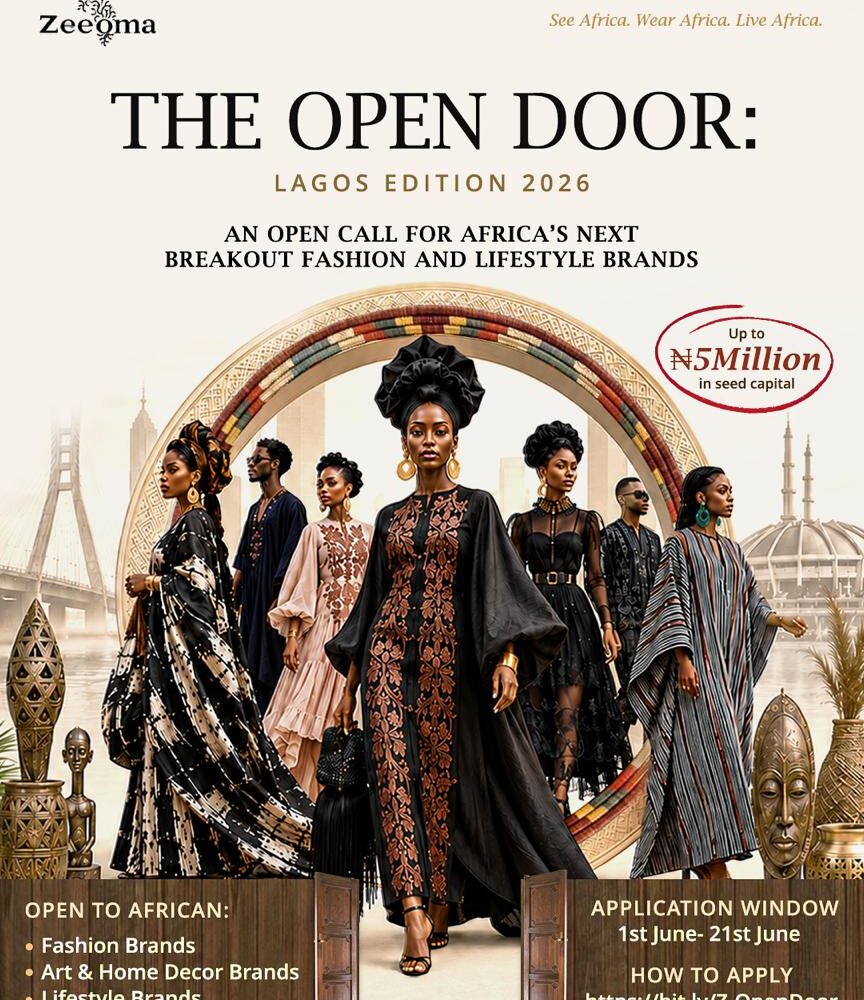 The Open Door application flyer. Photo Credit: Zeeoma