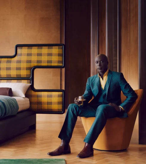 The Authenticity bed by Ozwald Boateng X Savoir Beds. Photo Credit: Savoir Beds