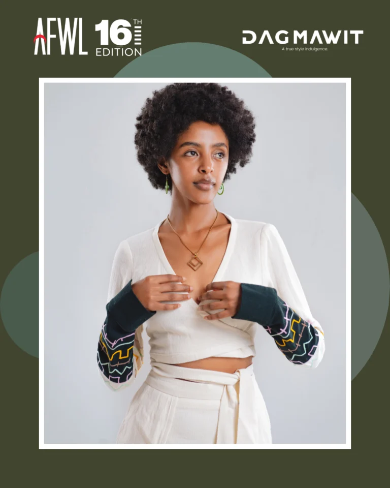 DAGMAWIT. Photo Credit: Africa Fashion Week London