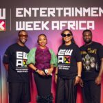 Darey Art Alade, Hon. Minister Hannatu Musawa, Deola Art Alade, and Solomon Sonaiya present at EWA 2025. Photo Credit: EWA
