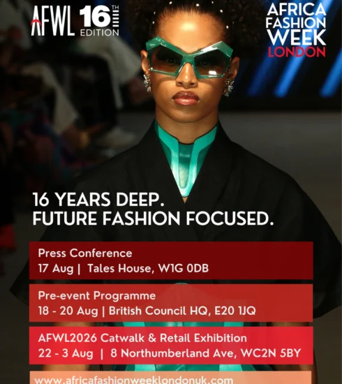 Africa Fashion Week London 2026 Programme. Photo Credit: Africa Fashion Week London