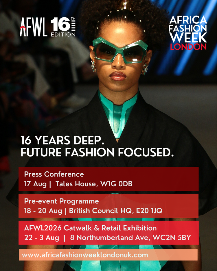 Africa Fashion Week London 2026 Programme. Photo Credit: Africa Fashion Week London