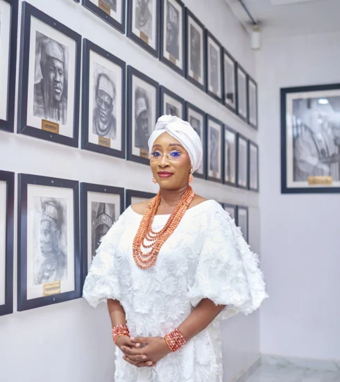 Olori Ronke Ademiluyi-Ogunwusi. Photo Credit: Africa Fashion Week London