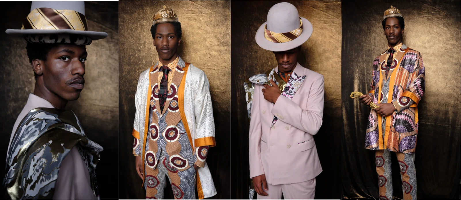 Samson Soboye's creations. Photo Credit: Africa Fashion Week London