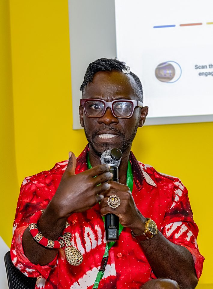 Okyeame Kwame at the 2026 Climate x Culture Summit. Photo Credit: CultureJoint Media