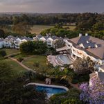 An aerial view of Hemingways Nairobi, set against the leafy landscape of the capital as Kenya's sole member property of The Leading Hotels of the World. Photo Credit: Hemingways Nairobi